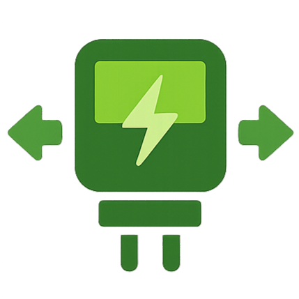 Net Metering Support Icon